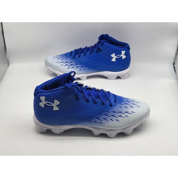 Under Armour Spotlight Franchise RM 4.0 Mens 10.5 Royal Blue Football Cleats main image 7